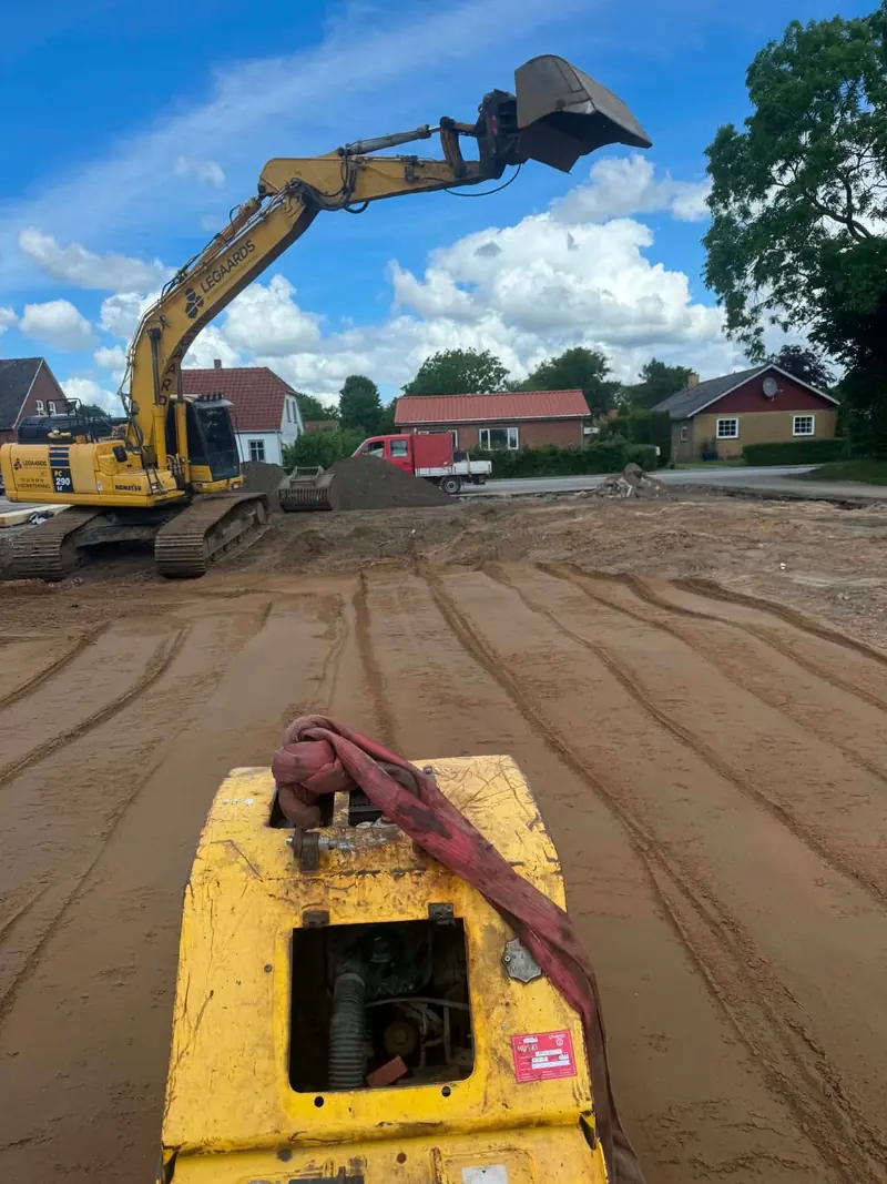 Planering set fra førerhuset