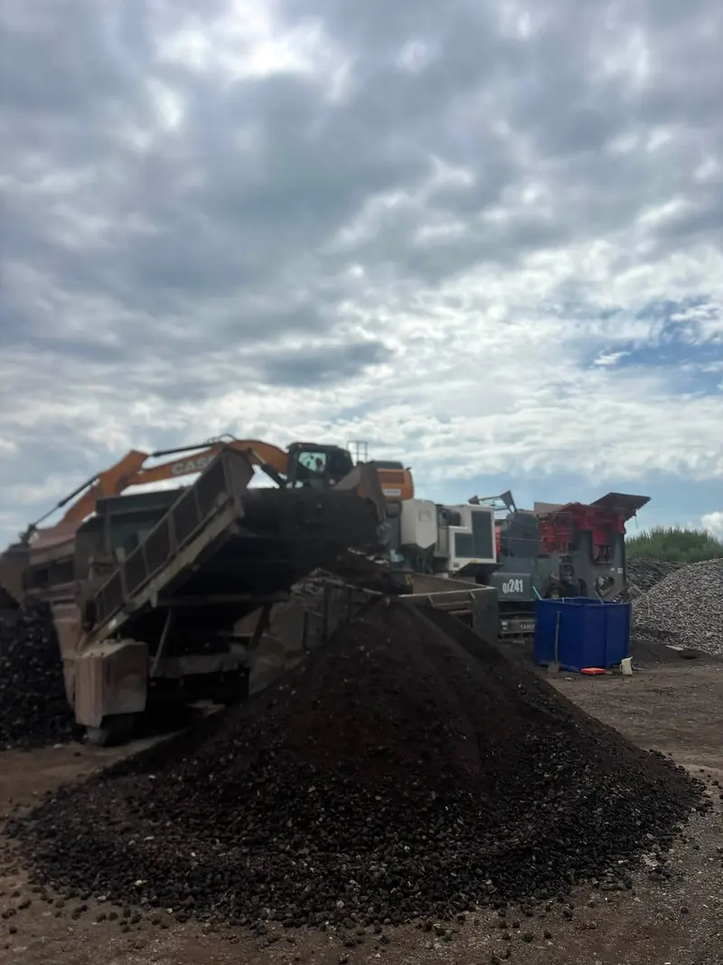 Knusning af beton